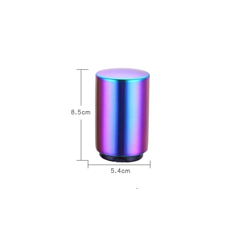 Stainless Steel Bottle Opener Automatic Beer Soda Cap Wine Drinking Bottle Opener Set Kitchen Accessories Kitchen Tools: rainbow