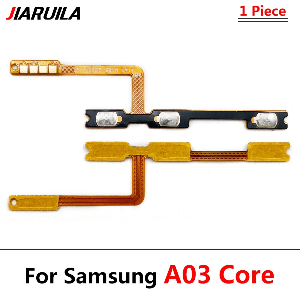 Power On Off Volume Zijknop Key Flex Kabel Voor Samsung Galaxy A02 A02S A12 A9 A920F A32 A42 a52 A72 A03s A03 Core 4G 5G: A03 Core