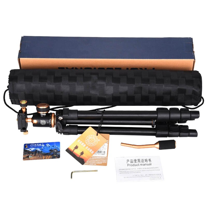 QZSD Q160S Professionelle Aluminium Kamera Stativ Video Leichte Reise Stativ mit Kugelkopf &Ampere; schnell Freisetzung Platte für DSLR