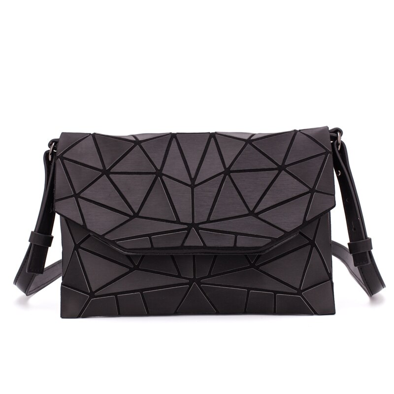 frauen Luminous Schulter Taschen Casual Umhängetasche Kupplung Abend Taschen Geometrische Folding Handtaschen Hülle Tasche Für Frauen