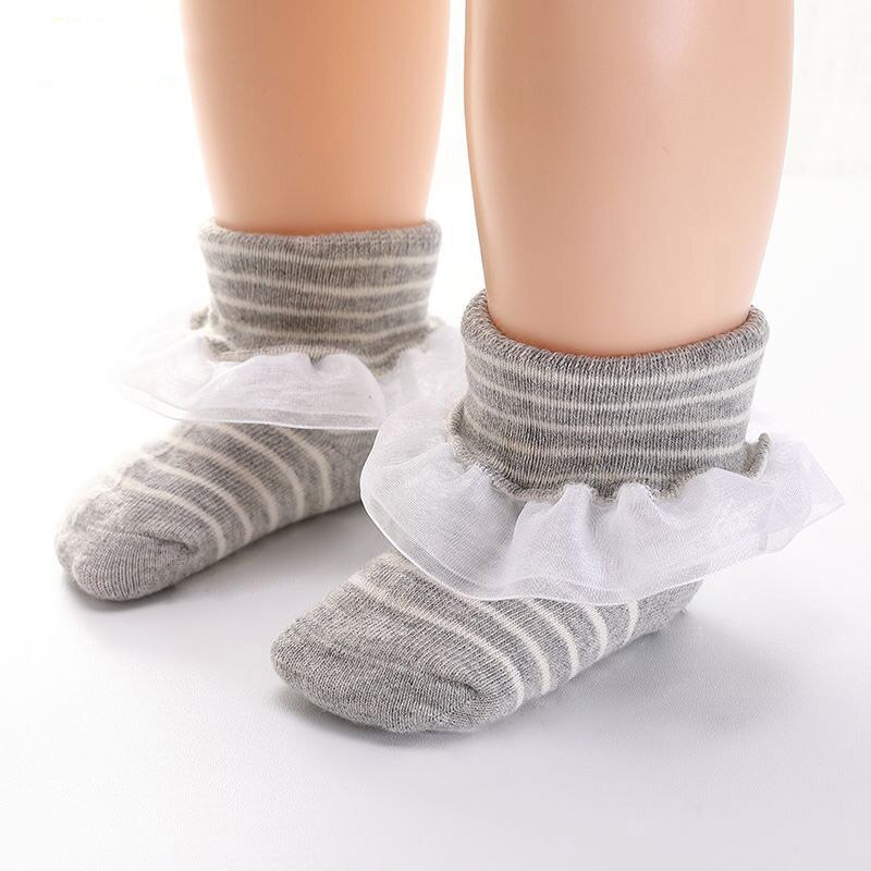 Leuke Baby Sokken Voor Meisje Jongen Baby Knie Hoge Zacht Katoenen Sokken Antislip Vloer Lange Sok Voor Pasgeboren herfst Winter Peuter Sokken