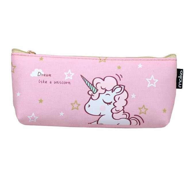 1PC Cute Many Styles Cactus Canvas Pencil Cases Student Stationery Pen Bag School Office Pencil Bags Lovelty Pencil Pouch: 3