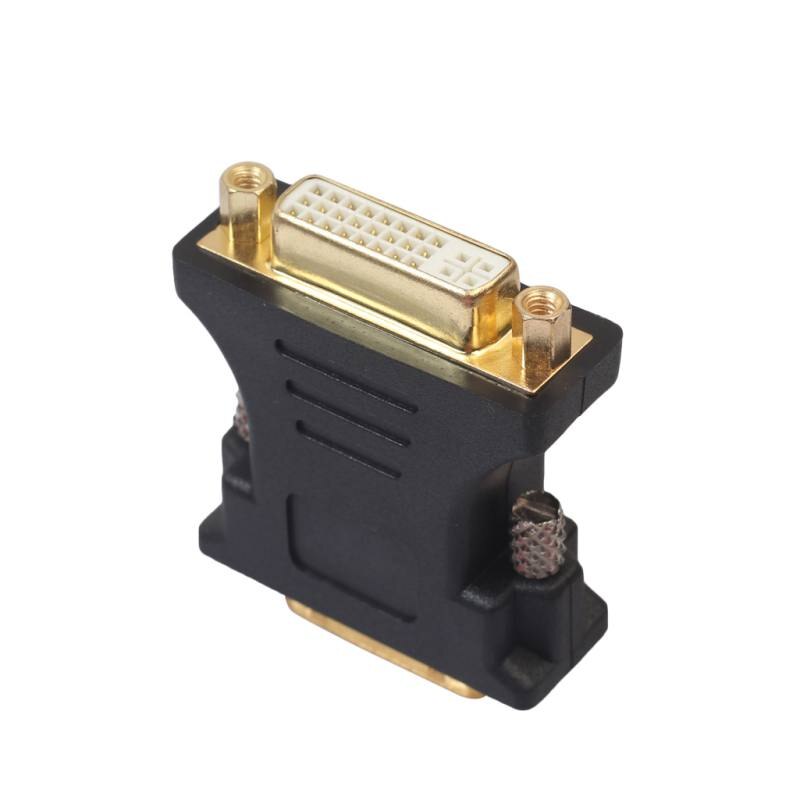 DVI-D 24+1 Male DVI-I24+5 Female Video Adapter Converter Gold Plated DVI 24+5 F-F Connector DVI Female Joiner