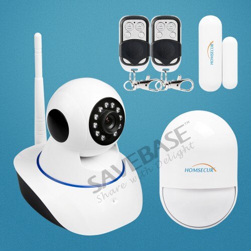 Wireless Monitoring Alarm System for Home/Office Security + IOS/Android APP
