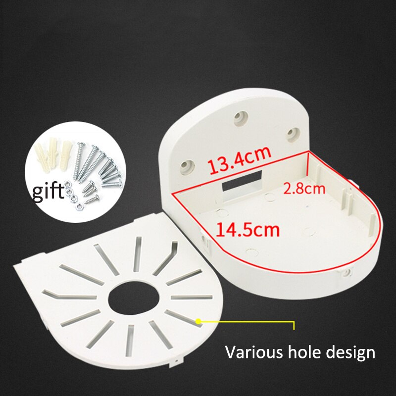 Ip Dome Camera Muurbeugel Abs Universal Beveiliging Cctv Camera Beugel Gelden Voor Dahua IPC-HDW4433C-A IPC-HDW4631C-A Etc