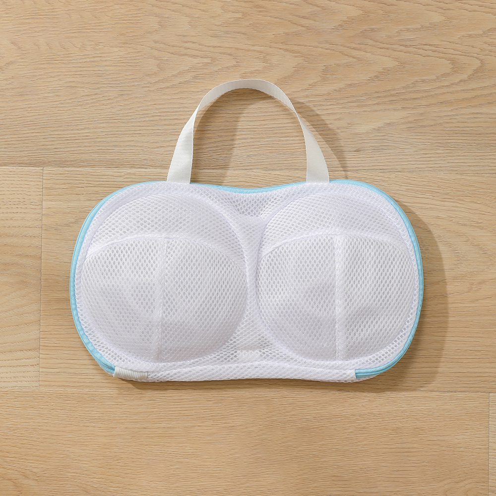 Bolsa de lavandería para sujetador, funda especial para sujetador para lavadora doméstica, bolsa de lavado de ropa interior antideformación, 1 ud.: Amarillo claro