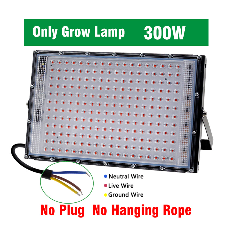 Full Spectrum LED Grow Light With Stand AC220V Phyto Lamp With On/Off Switch For Greenhouse Hydroponic Plant Growth Lighting: Crystal Blue