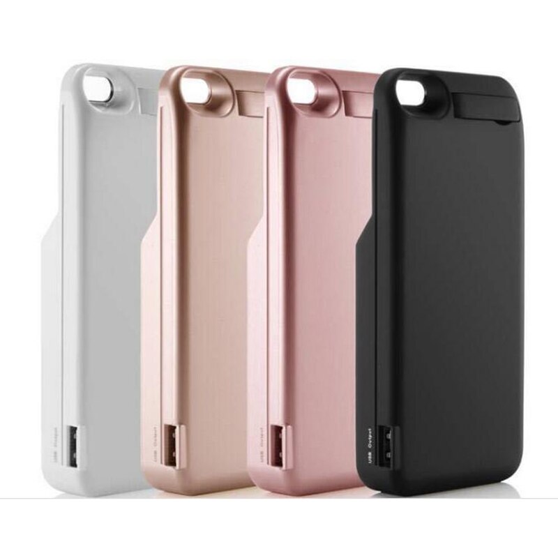 GOLDFOX-Batería Externa de 4200mAh para iPhone 5 5s SE, funda de carga de respaldo de teléfono, funda de cargador de batería de teléfono de emergencia