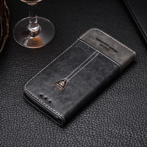 VIJIAR Ingebouwde magneet Tailor precieze High end flip lederen telefoon cover 4.7 'Voor nokia lumia 730 735 case