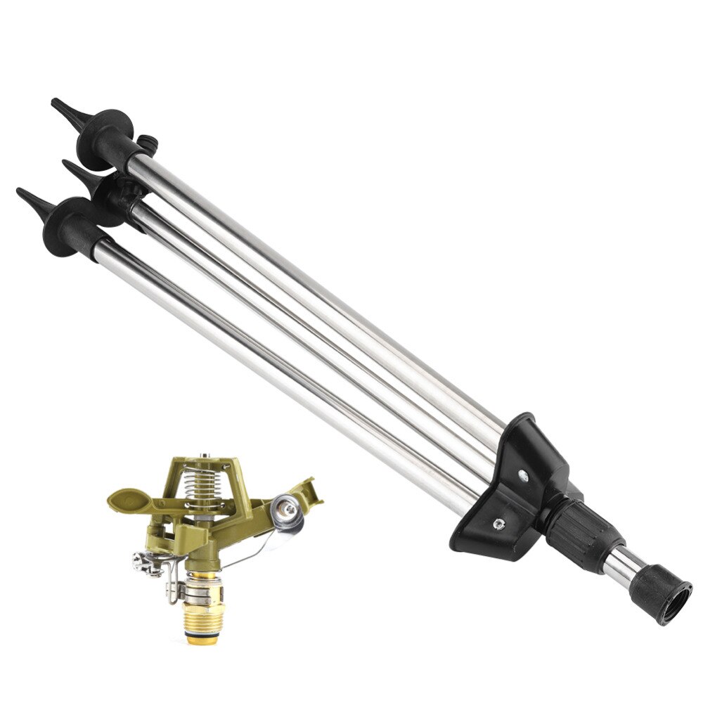 Rostfritt stål slipinsats + zink sprinkel vatten vattning sprinkler spruta gräsmatta trädgård sprinkling bevattning kit vattning