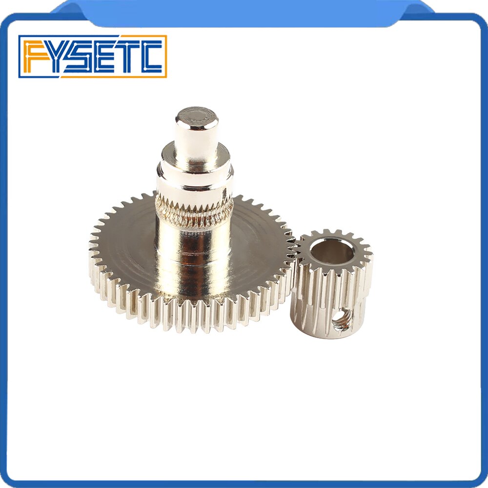 Fysetc extruderwellen-zahnradsatz aus edelstahl für prusa mini 3d drucker, hochpräzise optimierte version