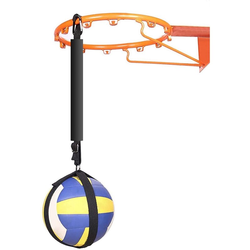 Volleyball-spike-trainer, volleyball-trainingsgerät, basketballkorb-hilfe, verstellbare balllänge