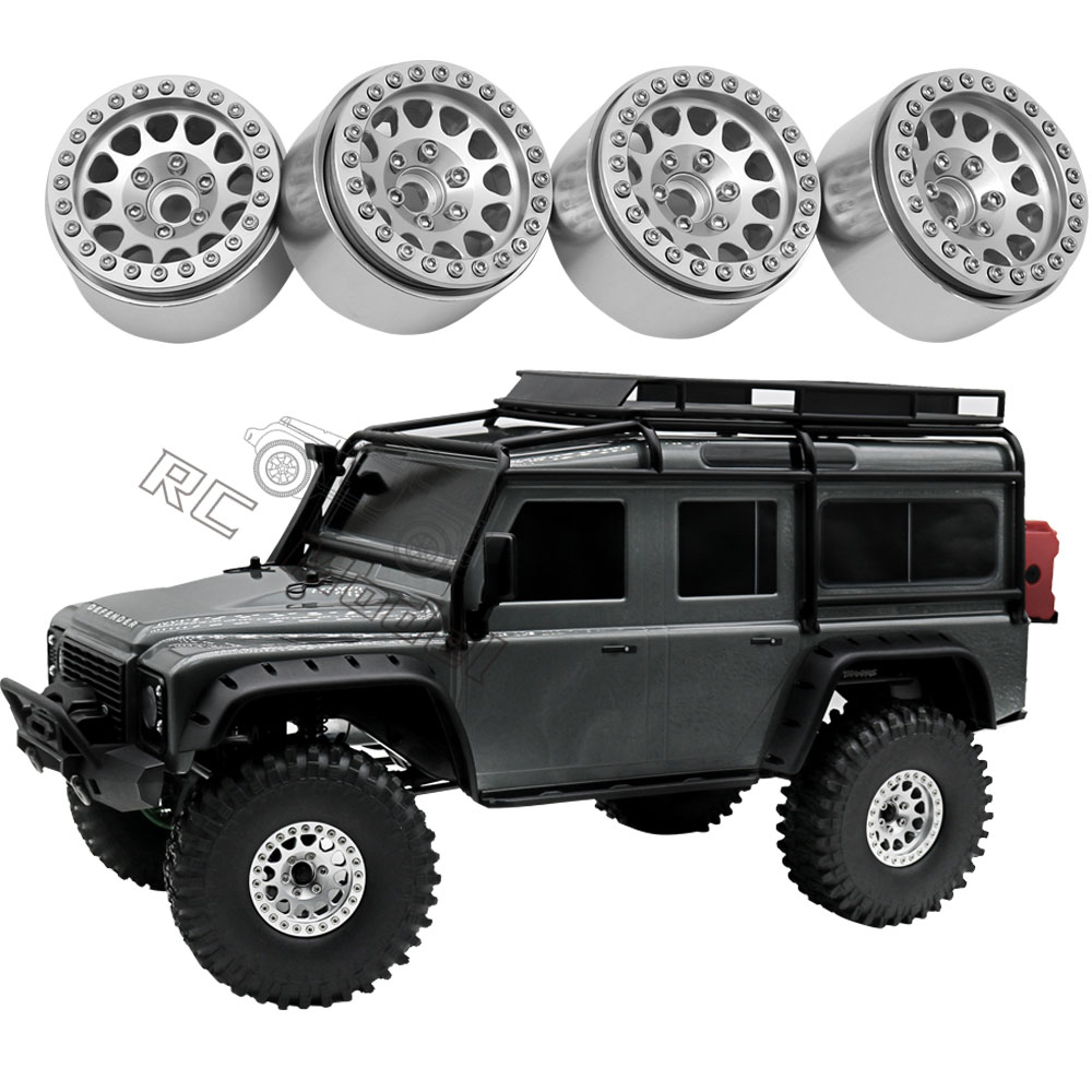 Metall 1.9 beadlock hjulnav för 1/10 hsp redcat  rc4wd wraith tamiya axial scx 10 d90 hpi rc bil reservdel