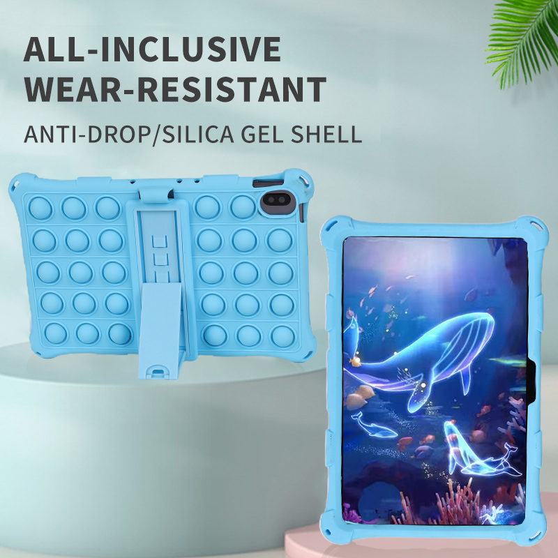 For Tablet Nokia T20 T 20 10.4" Case Soft Silicone Protective Stand Cover For Funda Nokia T20 TA-1392 TA-1394 Tablet Kids