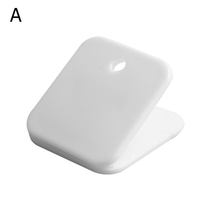 Acrylic Clamp Paper Clips Ticket Holder Paper Documents Organizer Student School Office Supplies Bookmark Binder Clip: White