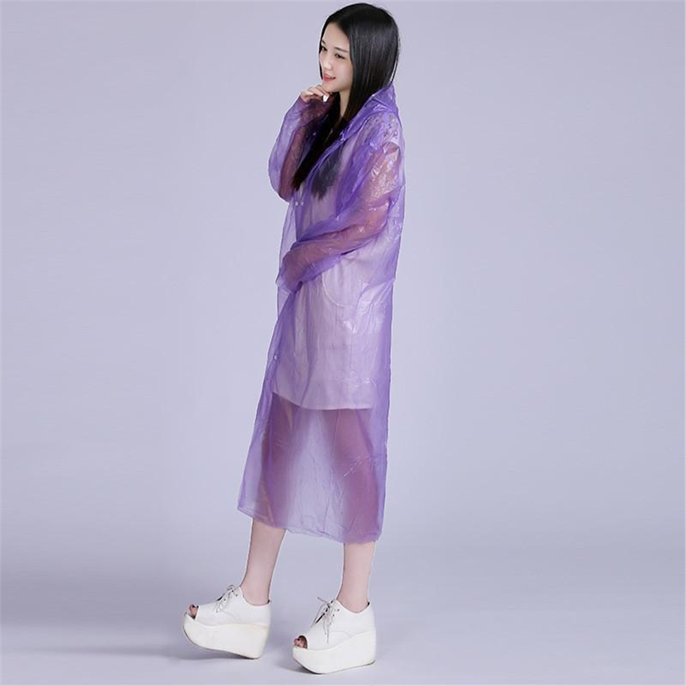 Women Raincoat Thickened Waterproof Rain Coat Women Scrub Tour Waterproof Rainwear Suit