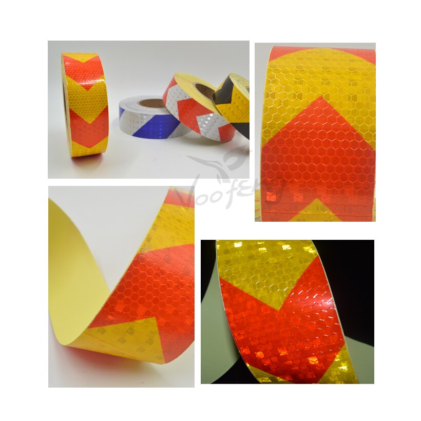 5cmx5m Shining Reflective Warning Self-Adhesive St... – Grandado