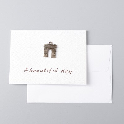 Mini takkekort valentine tillykke med fødselsdagen julefest bryllupsinvitationer brev lykønskningskort: C