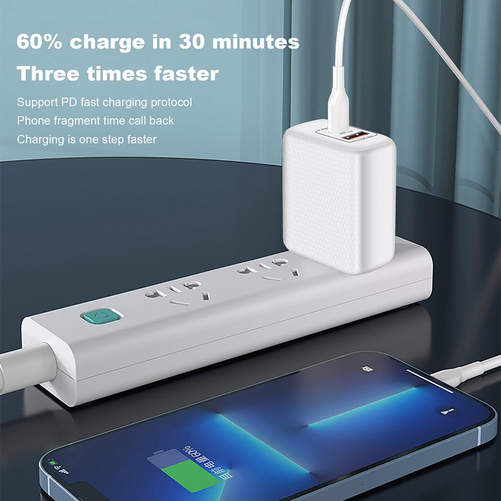 PD 30W USB Quick Charge Typ C PD QC 3,0 Schnelle Lade Für iPhone 13 12 11 Pro Max samsung S21 Wand Telefon Ladegerät Reise Adapter