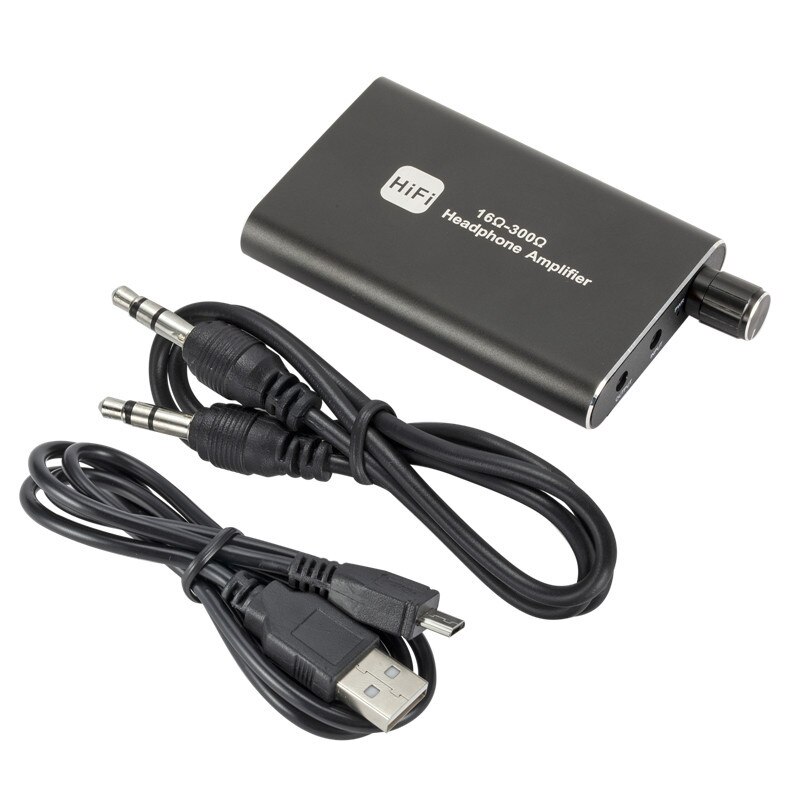 AMPLIFICADOR DE AURICULARES portátil Hifi Fever, receptor de Audio Amp, 3,5 MM, regulador de Audio