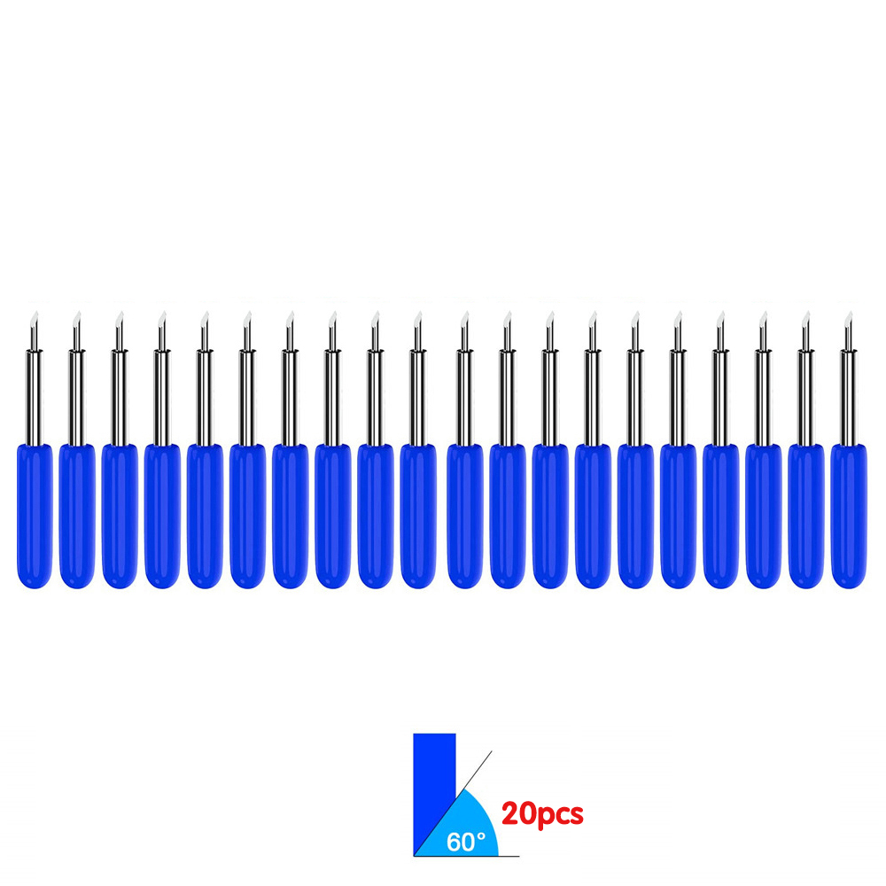 Cuchillas de repuesto de 30/45/60 grados para Plotter Roland, cuchillas de corte para herramientas eléctricas, Plotter de corte: 33 mm