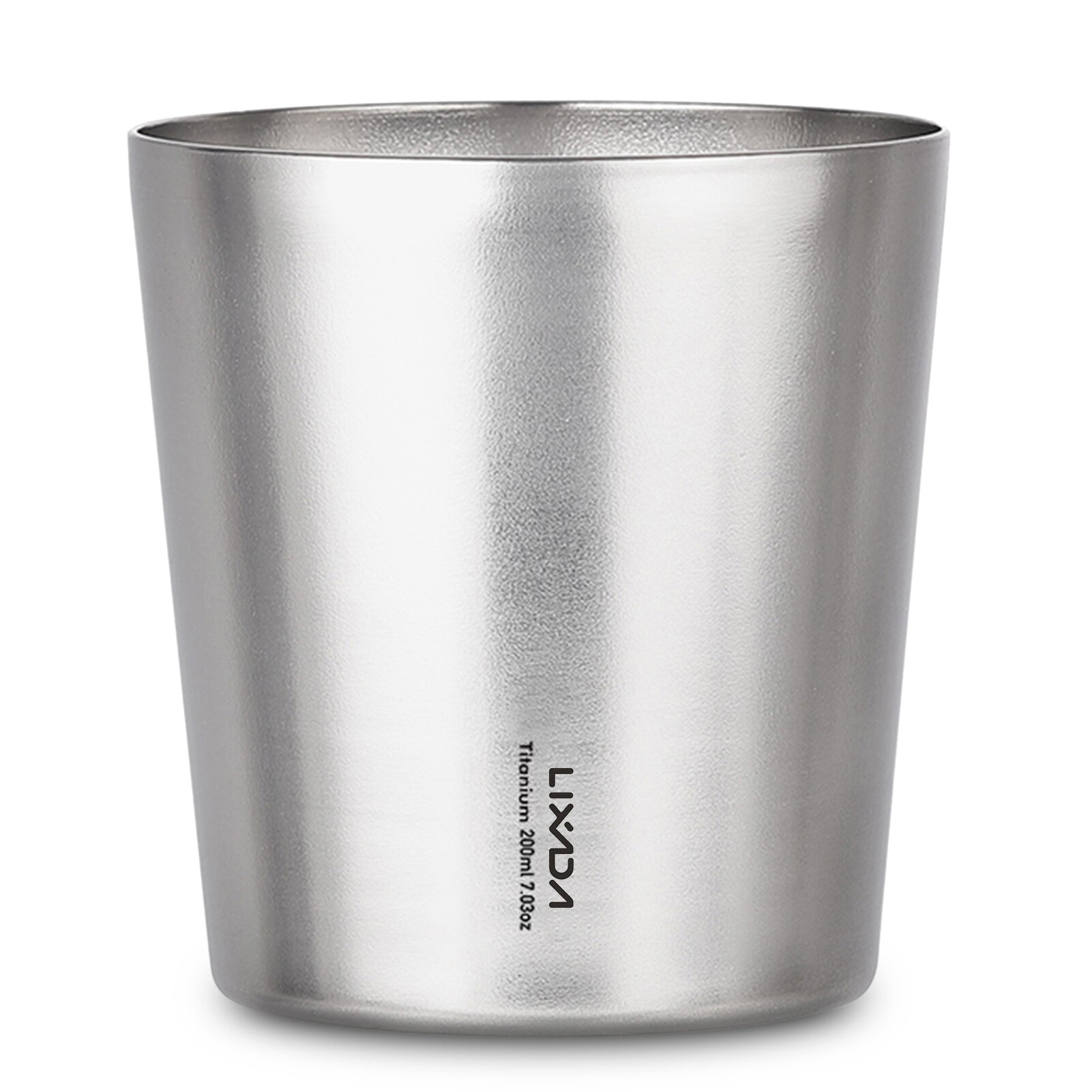 Lixada 200/120Ml Titanium Cup Double Wall Titanium Bier Kopje Water Cup Thee Mok Voor Outdoor Camping Wandelen backpacken Reizen