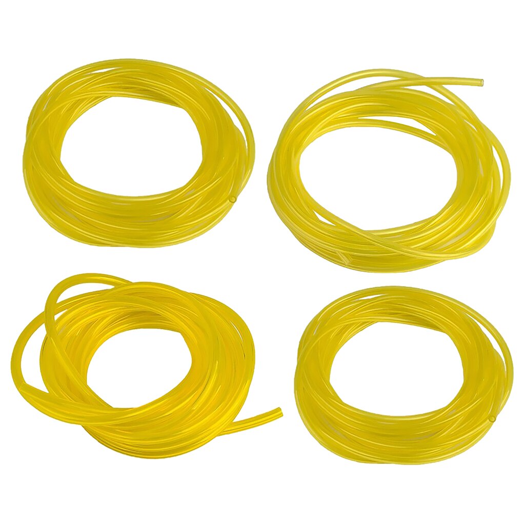 4 cm benzineslang met 4 maten slangen voor kleine motoren