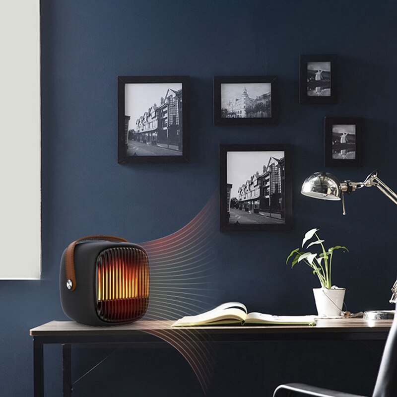Draagbare Elektrische Luchtverwarming Zowel Koud En Warm Mode Led Display Contact Controle Elektrische Kachel Warmer (Eu Plug)