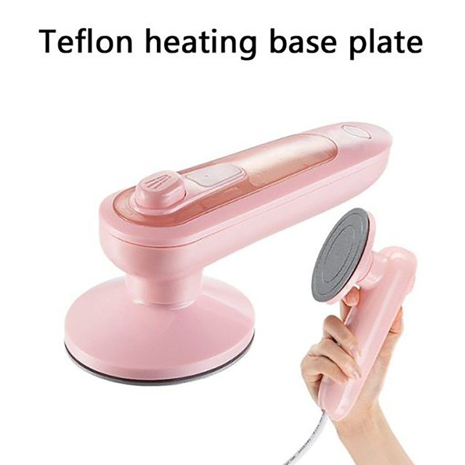 Plancha eléctrica de mano con enchufe americano y europeo, plancha a vapor eléctrica portátil, suministros de costura para ropa del hogar, máquina de planchado en seco #4