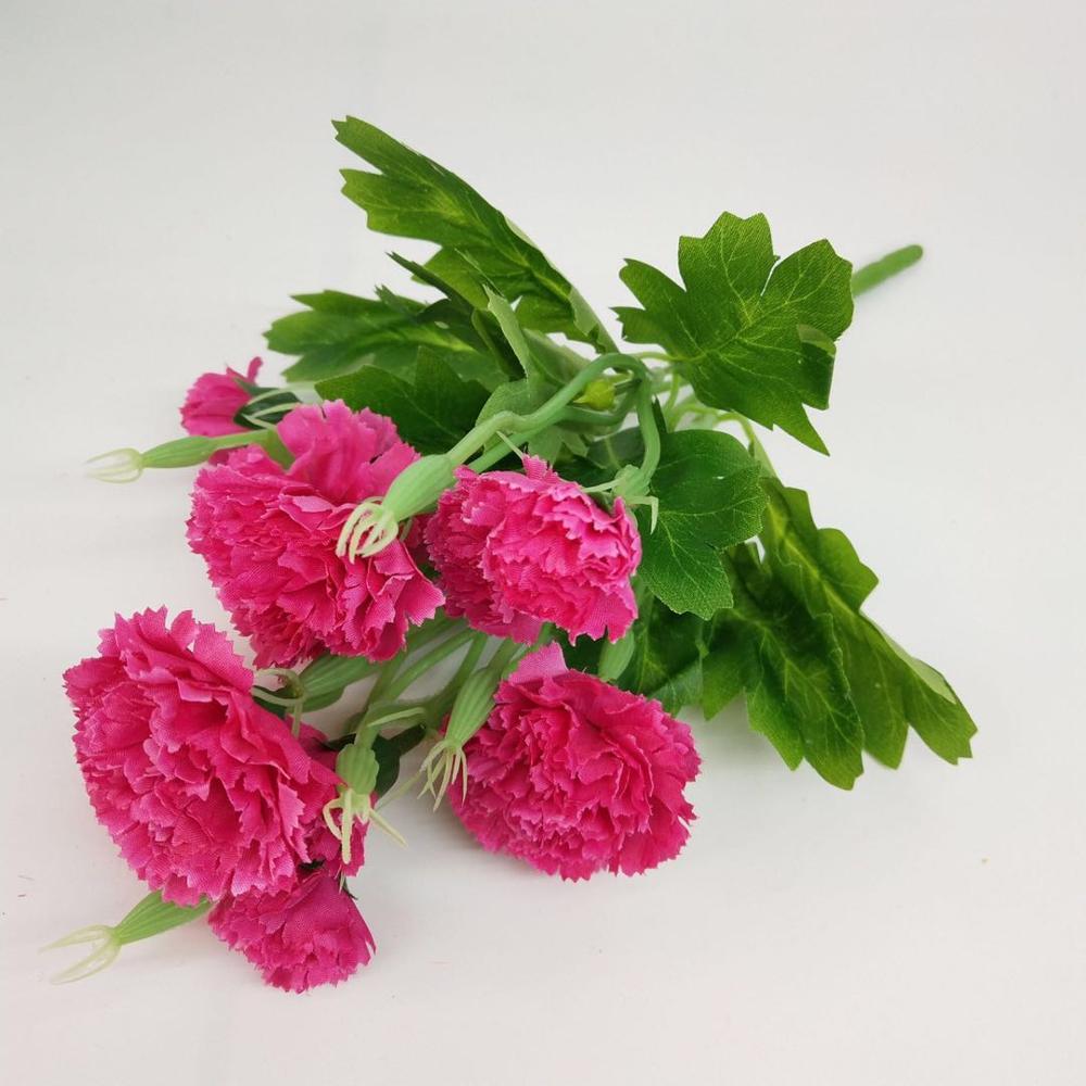 Home simulation flower carnation small wedding project decoration flower green Plant: BH5