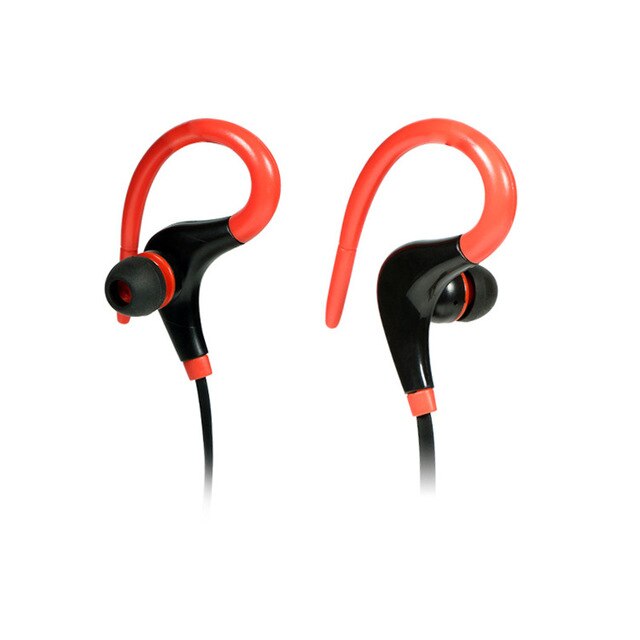 Wireless Bluetooth Headset Headphones Stereo Foldable Sport Earphone bluetooth earphone Microphone headset and earhook 2: red 2