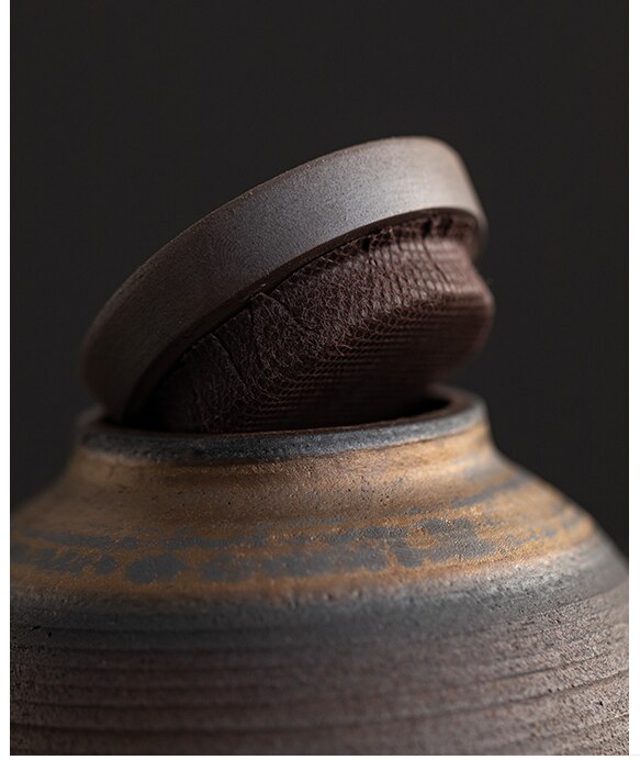 Grof Aardewerk Aandenken Urn Container Voor As Huisdier Gedenkteken Urnen Keramische Funeral Voor As Hond Kat