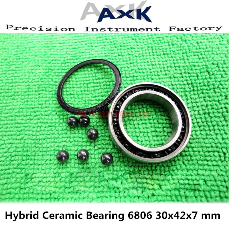 Rodamiento BlackBearing B5 17287-2rs 17x28x7 mm Acero con jaula de acero