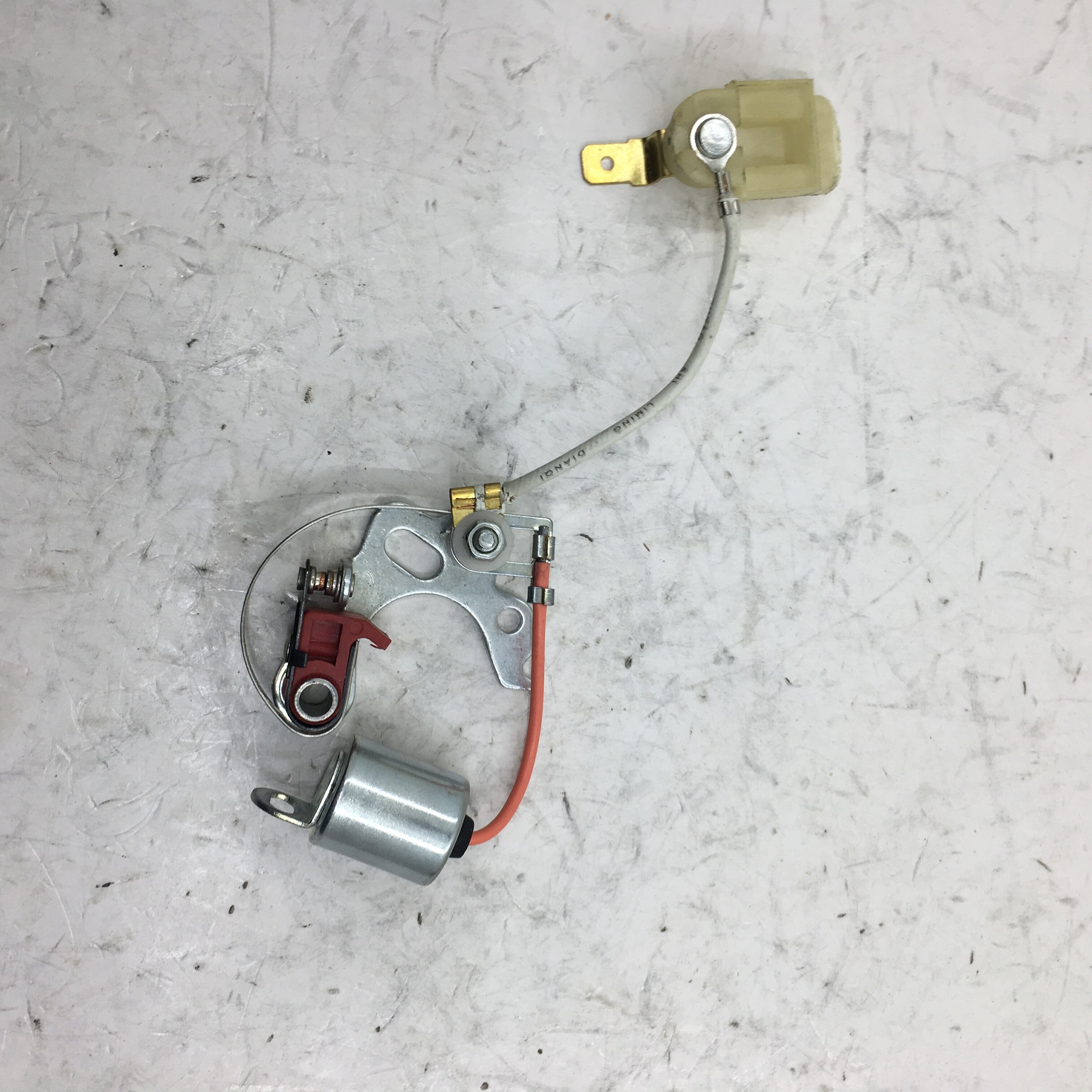 SherryBerg fit for MGB and MG Midget , Points Condensor and Low Tension for All Lucas 25D4 Distributor