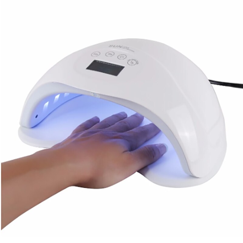 48W Zon 5 Plus Professionele Uv Led Lamp Nagel Voor Nagel Gel Polish Led Nail Licht Nagel Droger Uv lamp Voor Manicure