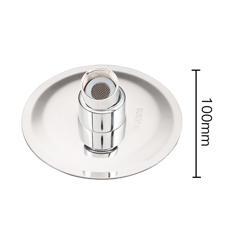 GAPPO okrągły i kwadratowy prysznic ze stali nierdzewnej prysznic deszczowy chrom wysokociśnieniowy ultra-cienki prysznic kran Ducha: Y043