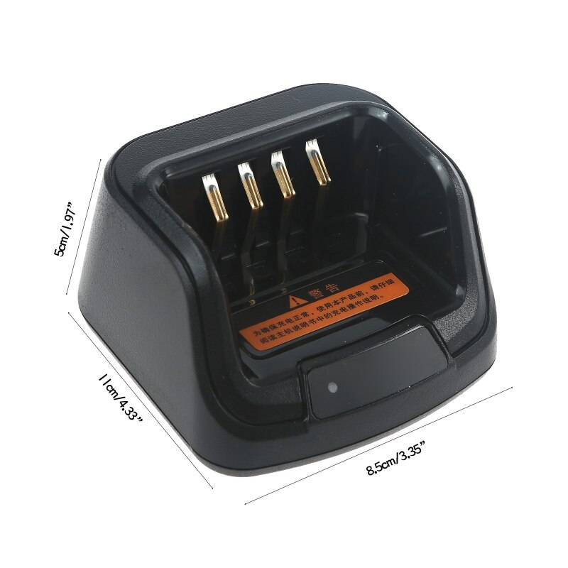 Charging Base for Hytera HYT PD502/PD505/PD562/PD565/PD580 PD602/PD605/PD662 Ham Two Way Radio 12V DC 1A 850mAh