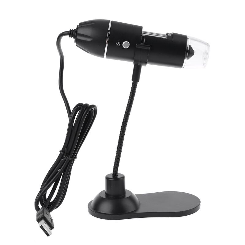 Digital USB Microscope 1000X Magnifier Protable Endoscope Microscope with Stand 62KC