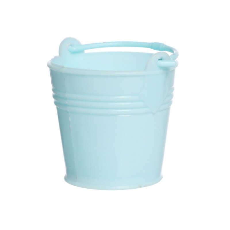 Small Plastic Metal Buckets Mini Pails With Handles For Party Favors Candy Votive Candles Trinkets Small Plant Container Product