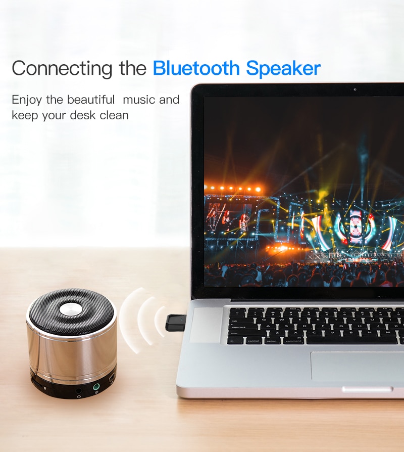 Bluetooth Usb Adapter Bluetooth 5.0 Zender Ontvanger Desktop Laptop Toetsenbord Printer Ontvanger Draadloze Adapter