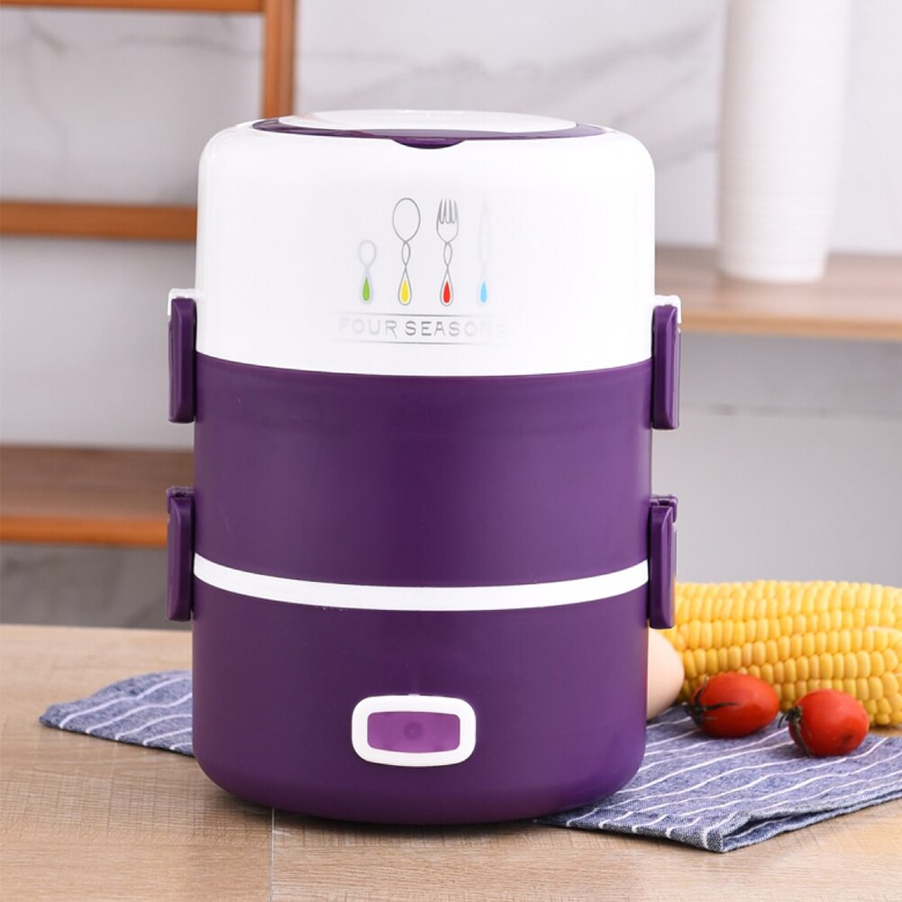 Alloet elvärme matlåda förvaringsbehållare resemat varm värmare termisk för hushållskök hjälper inredning