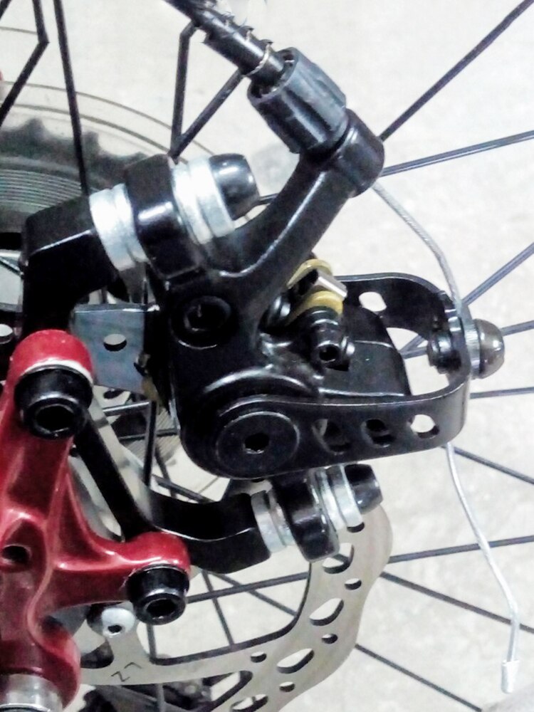 Freins à Disque Mécaniques Avant Et Arrière Pour Vélo De Montagne Avec Plaquettes