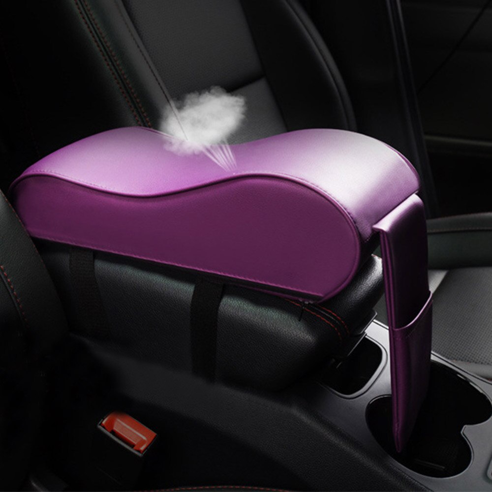 Universal Leather Car Armrests Pad Auto Armrest Car Center Console Arm Rest Seat Box Pad Vehicle Protective Car Styling