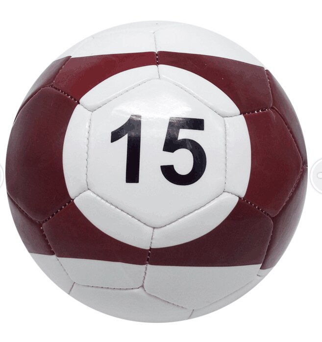 3 # Gaint Snook Sfera Snookball Snooker Biliardo Calcio 8 Pollici Gioco Enorme Piscina di Calcio Includono Pompa di Aria di Calcio Del Giocattolo poolball: No15