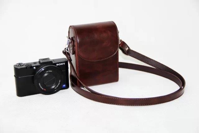 Étui en cuir pour appareil photo Canon Powershot, housse pour G9x II G7x Mark II III SX740 SX730 SX720 SX710 SX700 SX620 SX610 SX600 HS