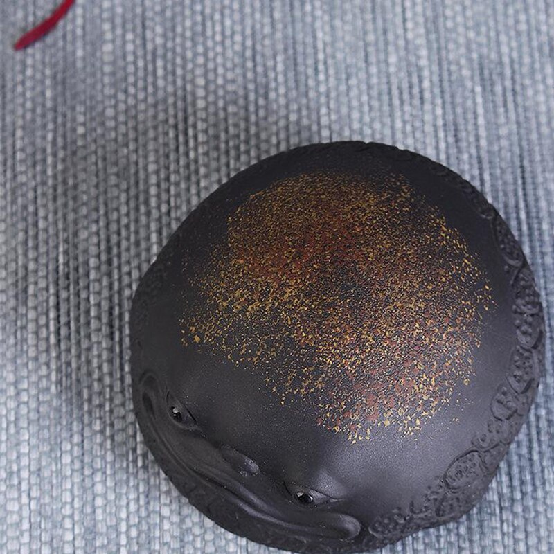 Purple Sand Golden Toad Tea Pet Can Raise Lucky Tea to Play Tea Table Accessories Tea Table Tea Set Decoration