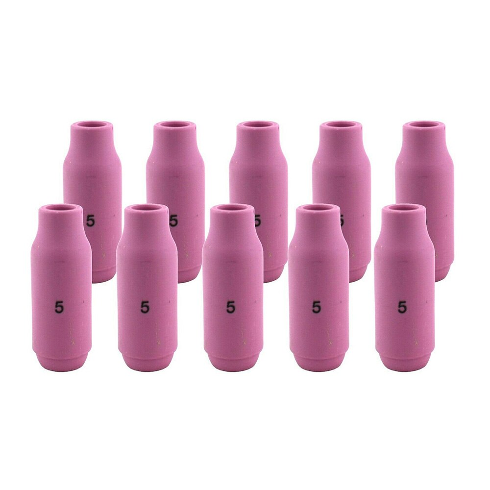 Ceramic Gas Lens Cup 10N49 5# 8mm TIG Welding Torch 17/18/26