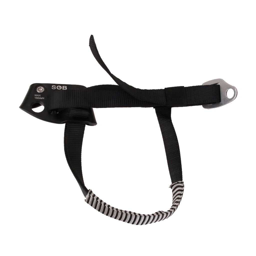 Equipamentos para ascender, equipamento direito ou esquerdo para montanhismo, escalada, árvore