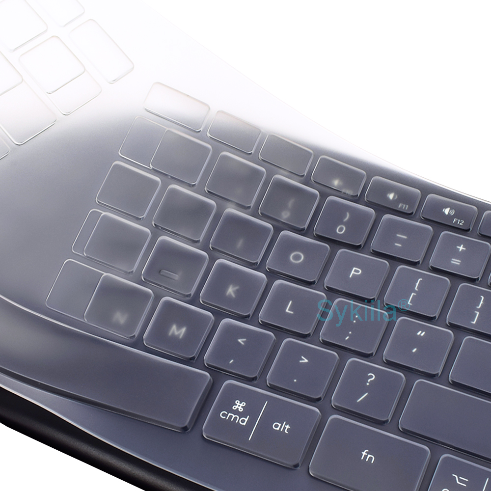 Keyboard Cover for Logitech ERGO K860 for Logi Business Silicone Protector Skin Case Accessories