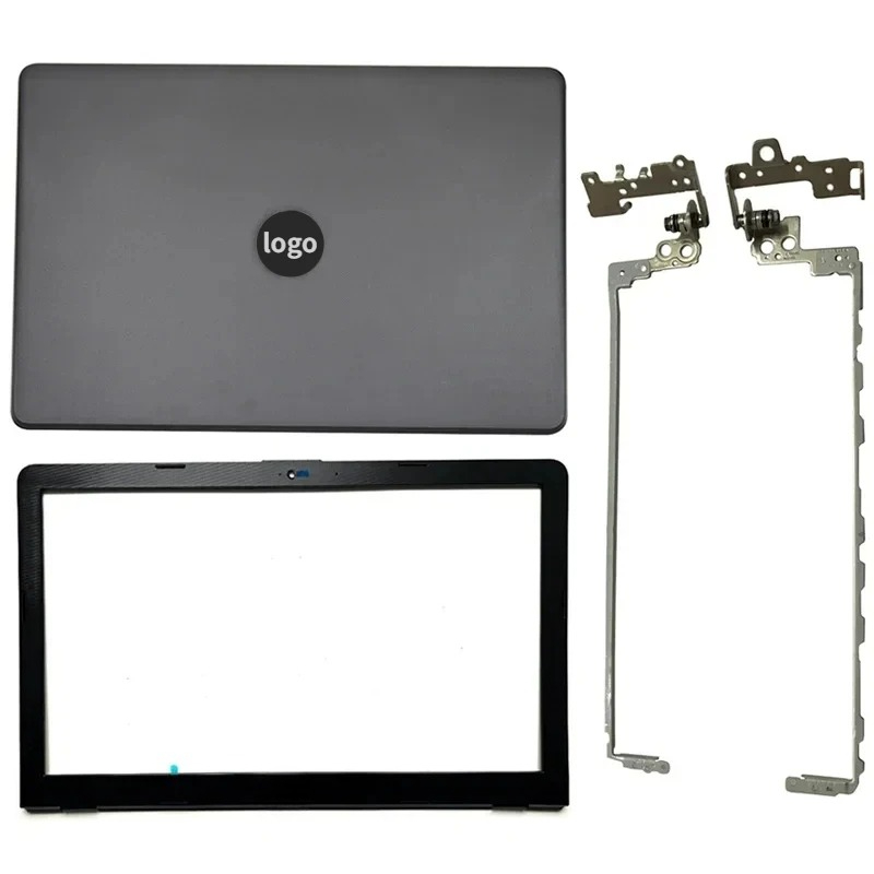 Laptop Case for HP 15-BS 15-BW 15-RA 15-RB 250 255 G6 TPN-C129 LCD Back Cover/Front Bezel/Palmrest/Bottom Case/Hinges Gray: Brown